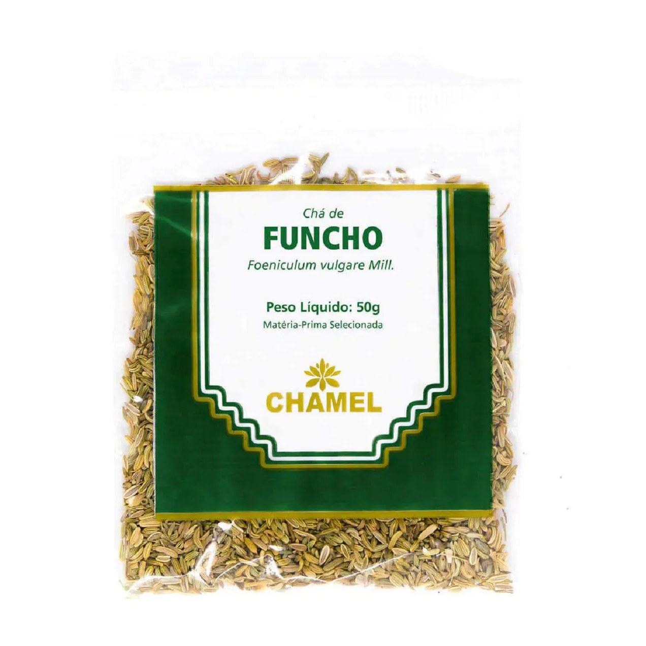 Pacote de Chá de Funcho 50g - Chamel