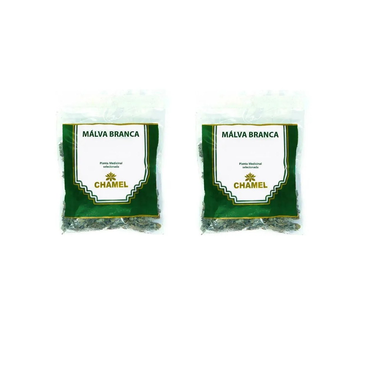 Kit 02 Pacote de Chá de Malva Branca 30g - Chamel