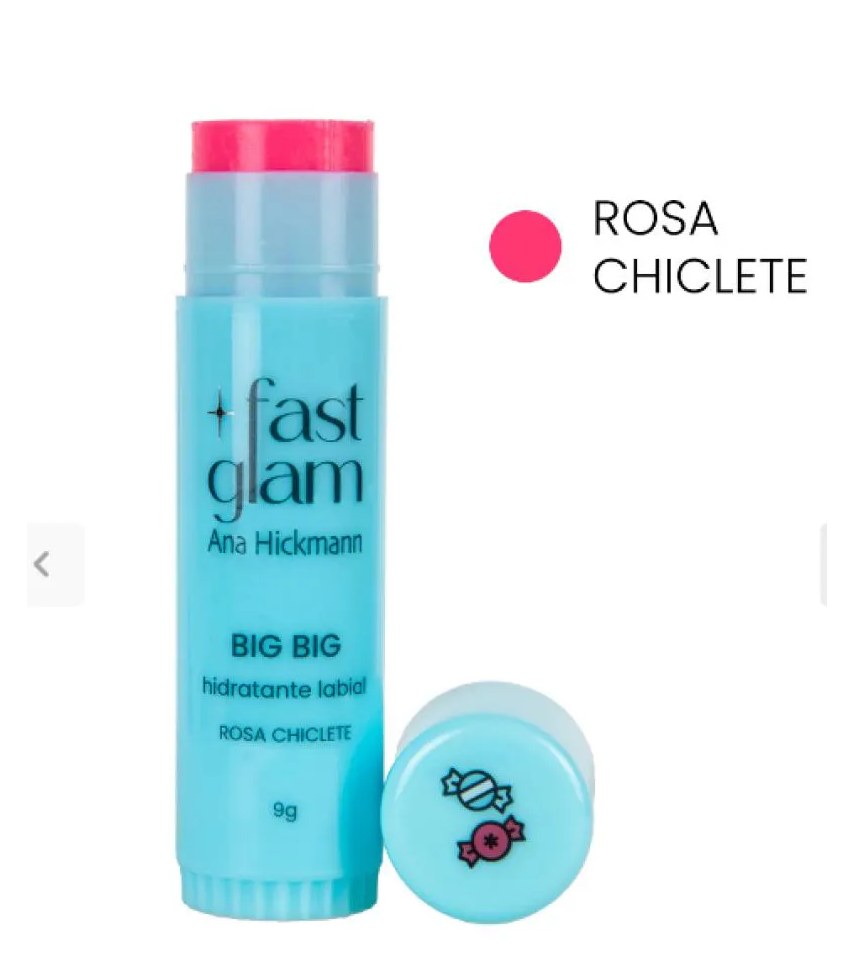 Big Big Hidratante Labial - Ana Hickmann Rosa Chiclete