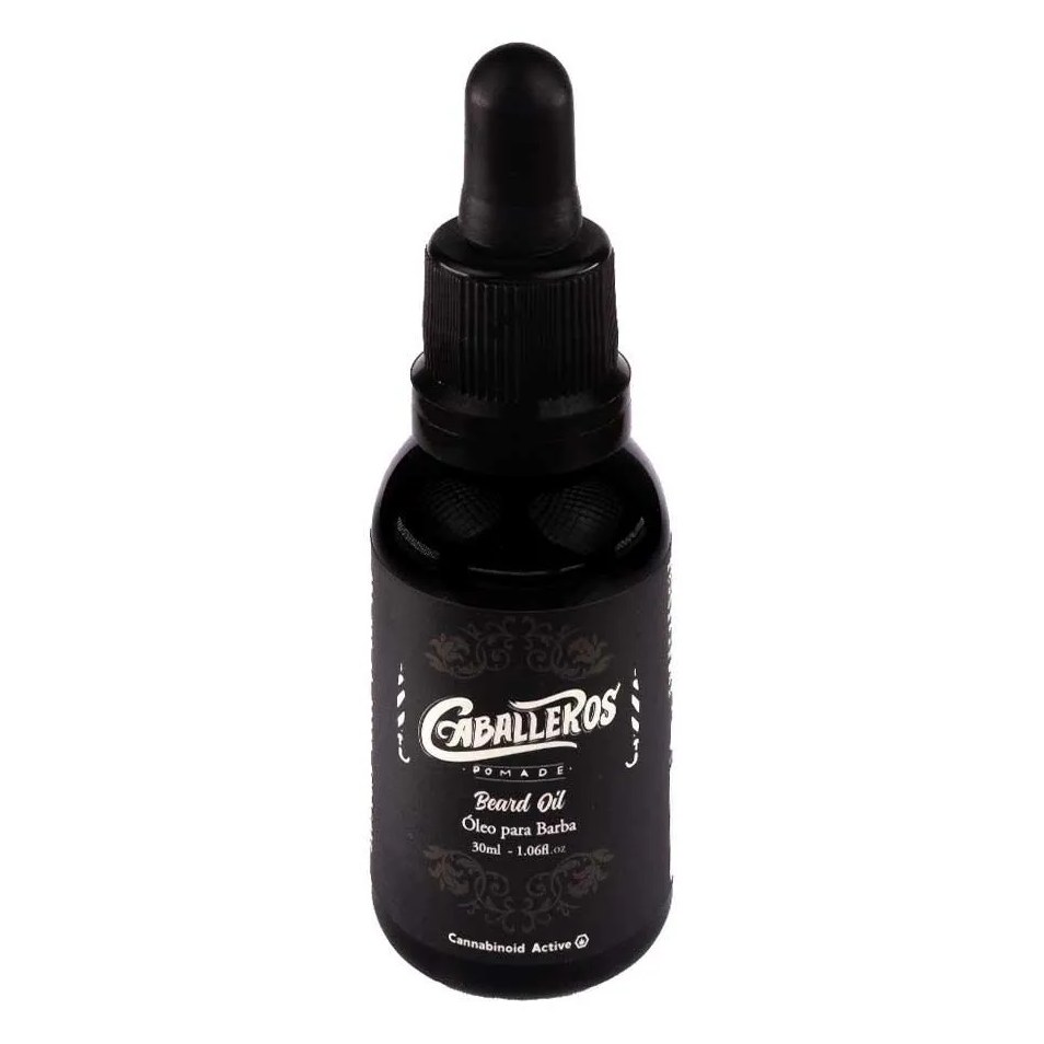 Beard Oil - Óleo para Barba Hidratação Intensa 30ml Caballeros