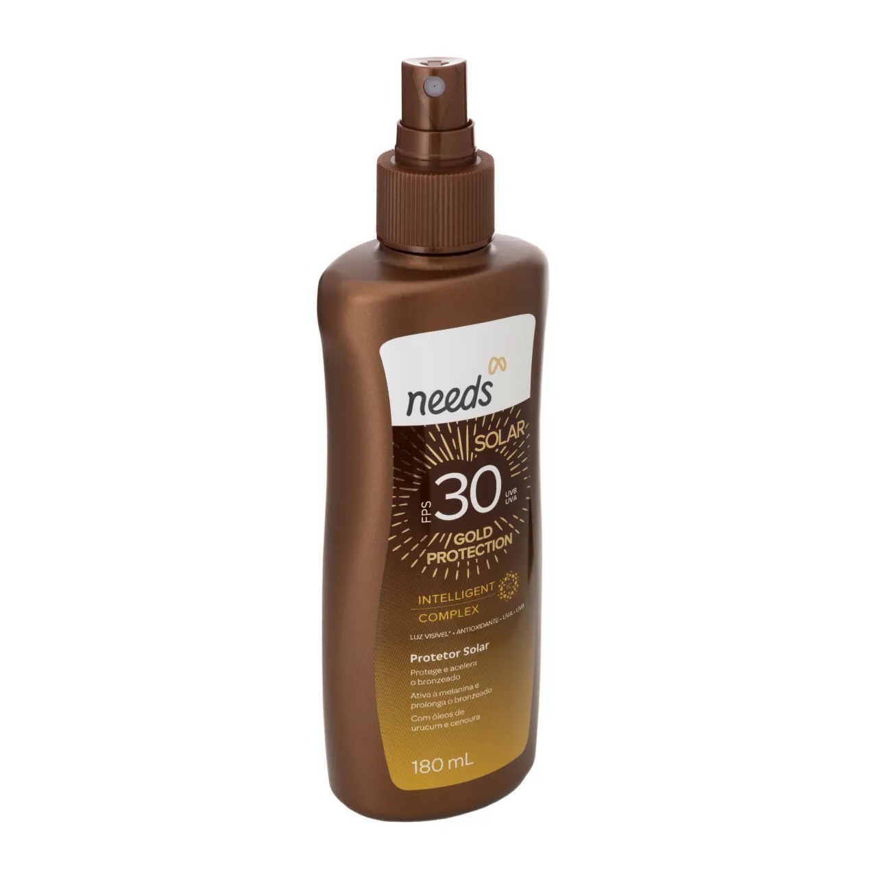 Kit Needs Solar Protetor Corporal FPS 30 Spray 180ml + Gel Pós-Sol Aloe Vera 120g