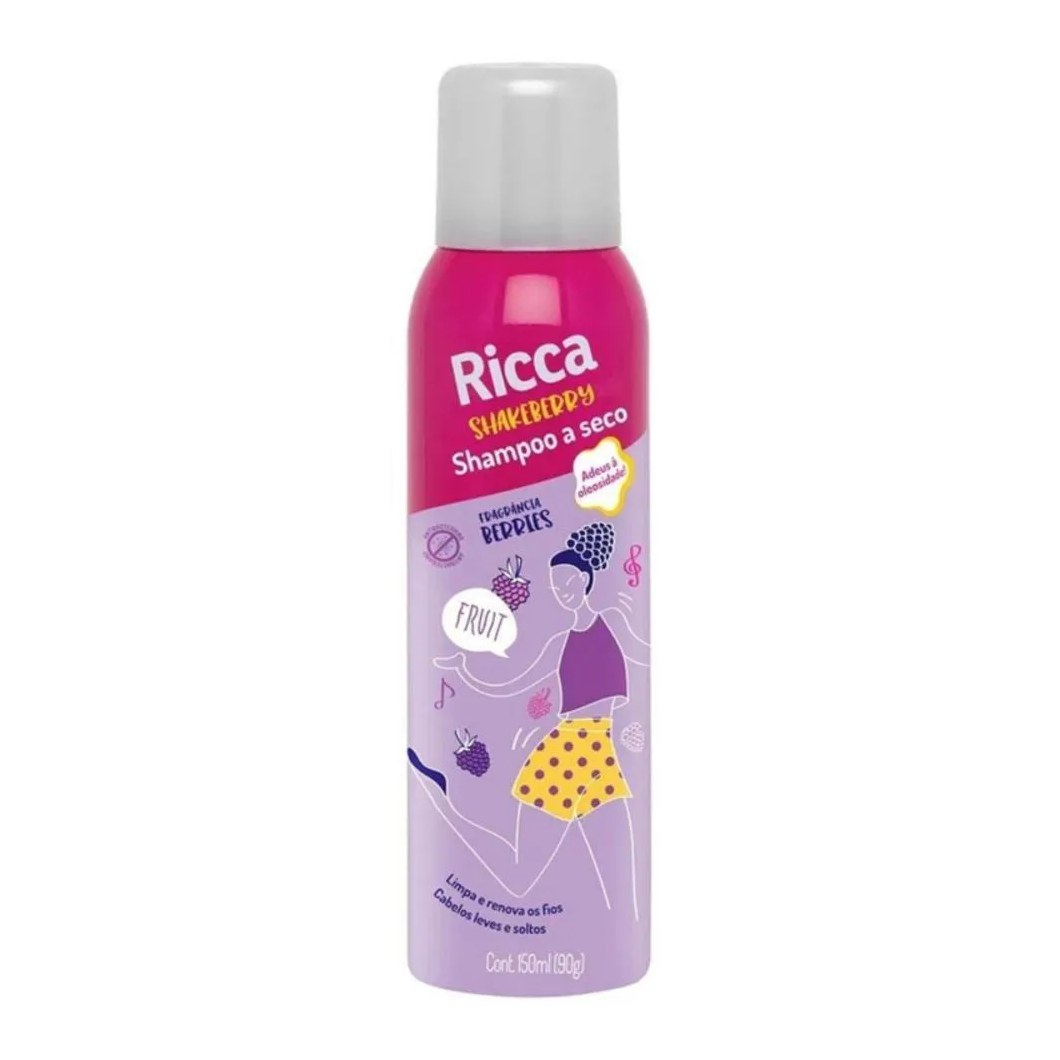 Shampoo A Seco Belliz Ricca Shakeberry 150ml