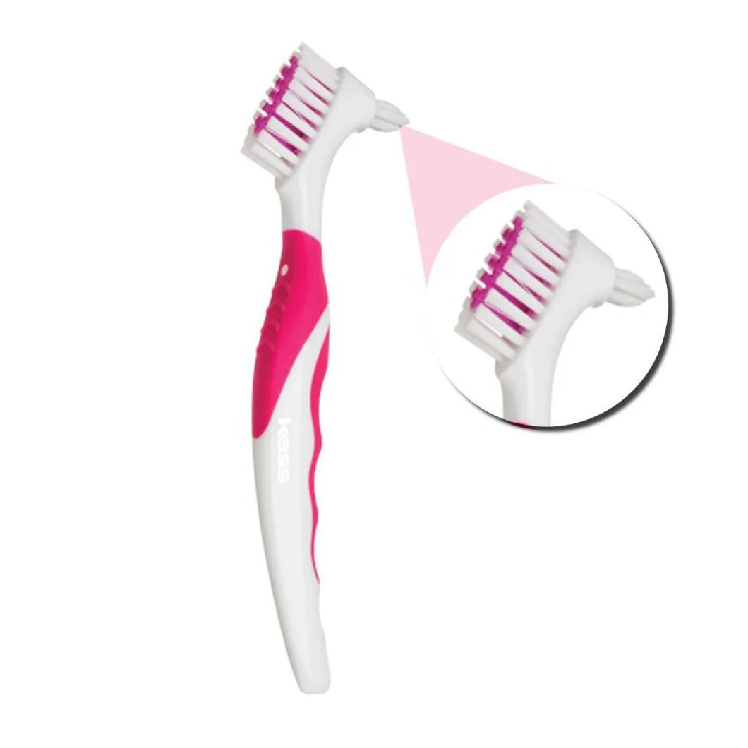 Escova Dental Denture Kess Belliz Rosa Cod.2019