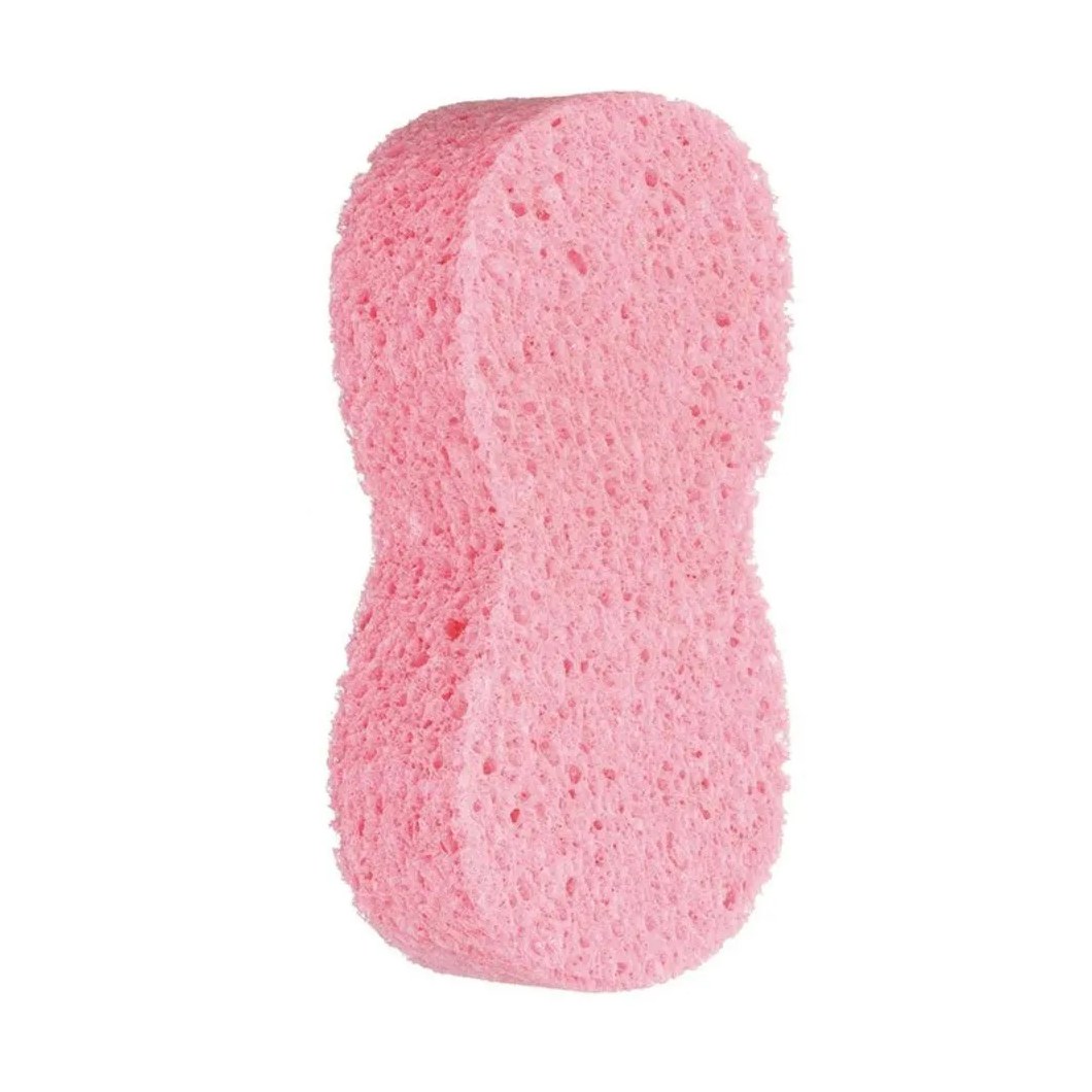 Esponja Corporal de Celulose Ricca Rosa Cód.323