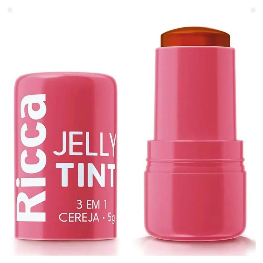 Jelly Tint Ricca 3 em 1 Cereja