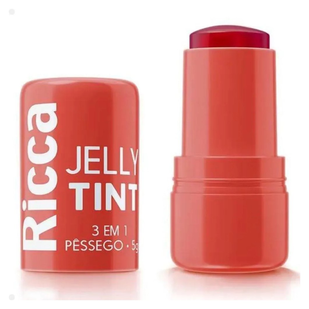 Jelly Tint Ricca 3 em 1 Pêssego