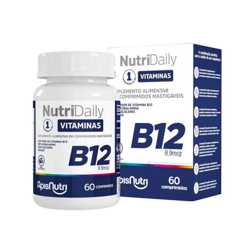 Nutridaily B12 (60 Comp) - Padrão: Único