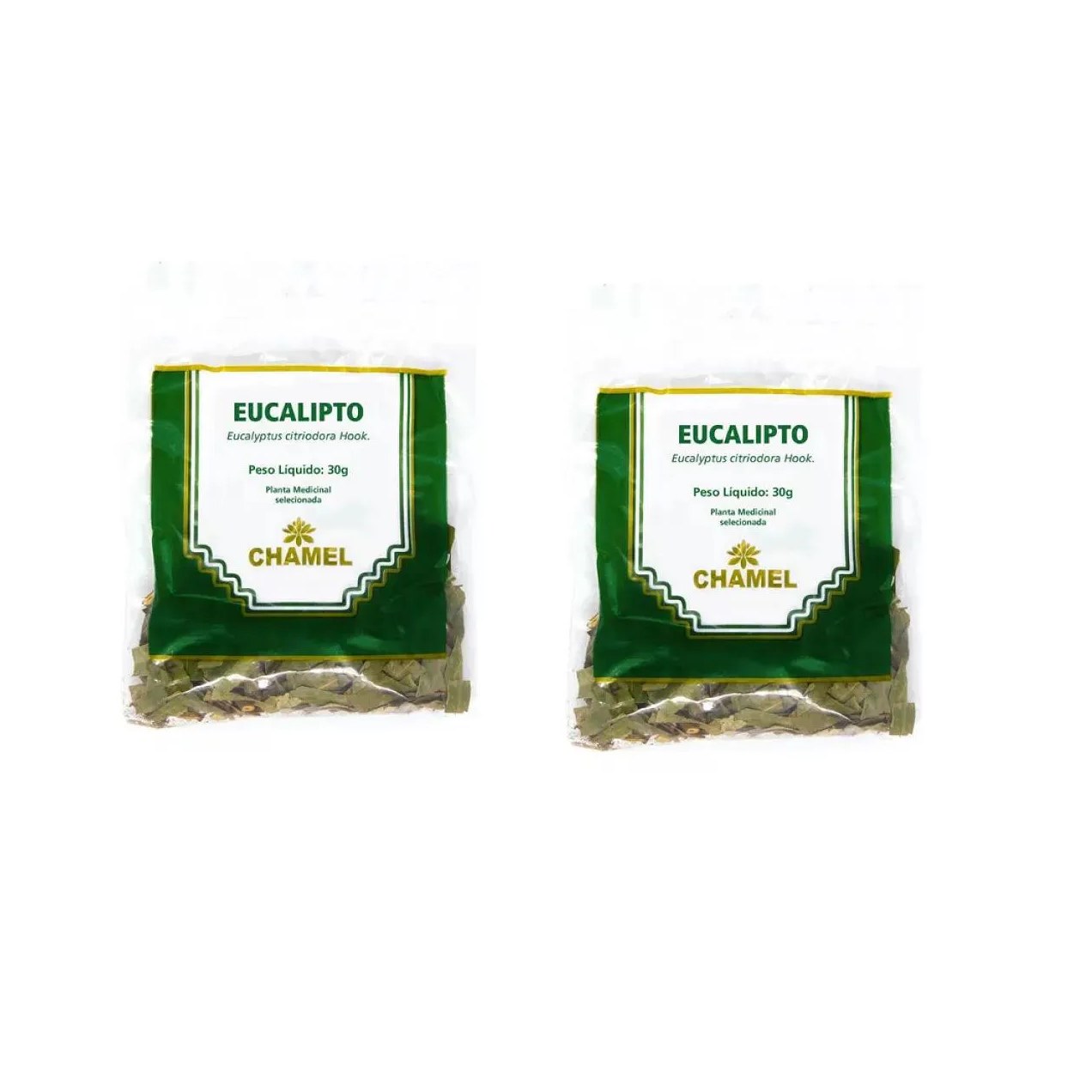 Kit 02 Pacote de Chá de Eucalipto 30g - Chamel