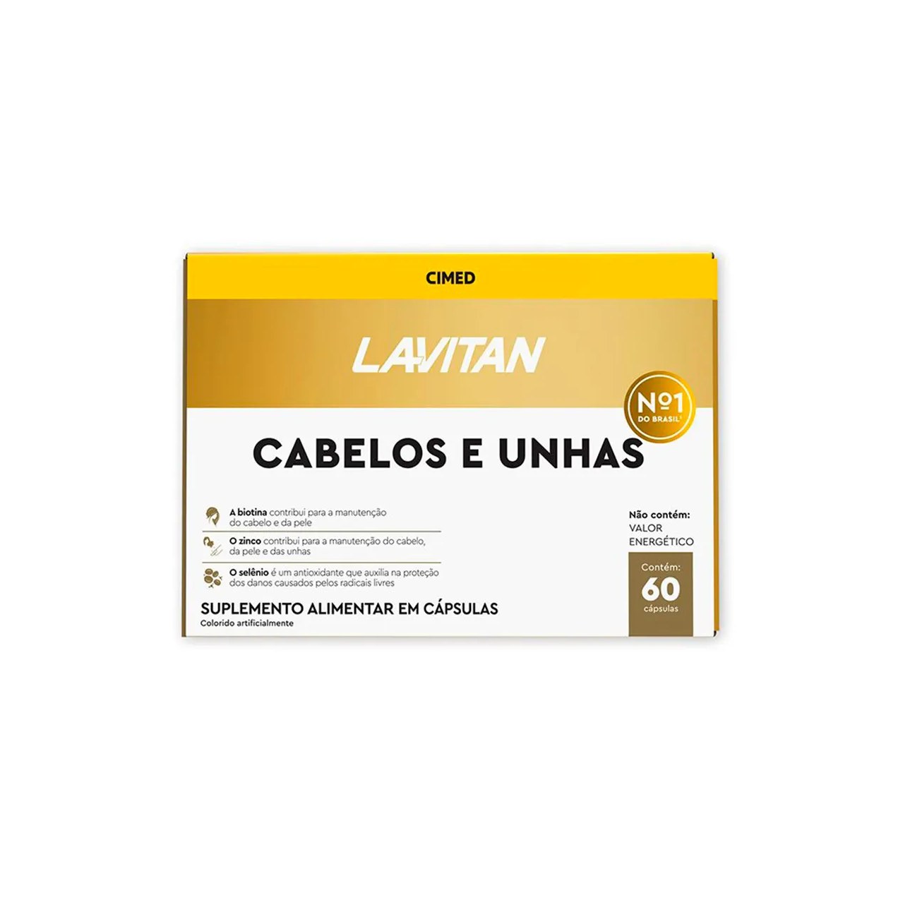 Kit Polivitamínico Lavitan A-Z Mulher 60 comprimidos + Cabelos e Unhas 60 cápsulas
