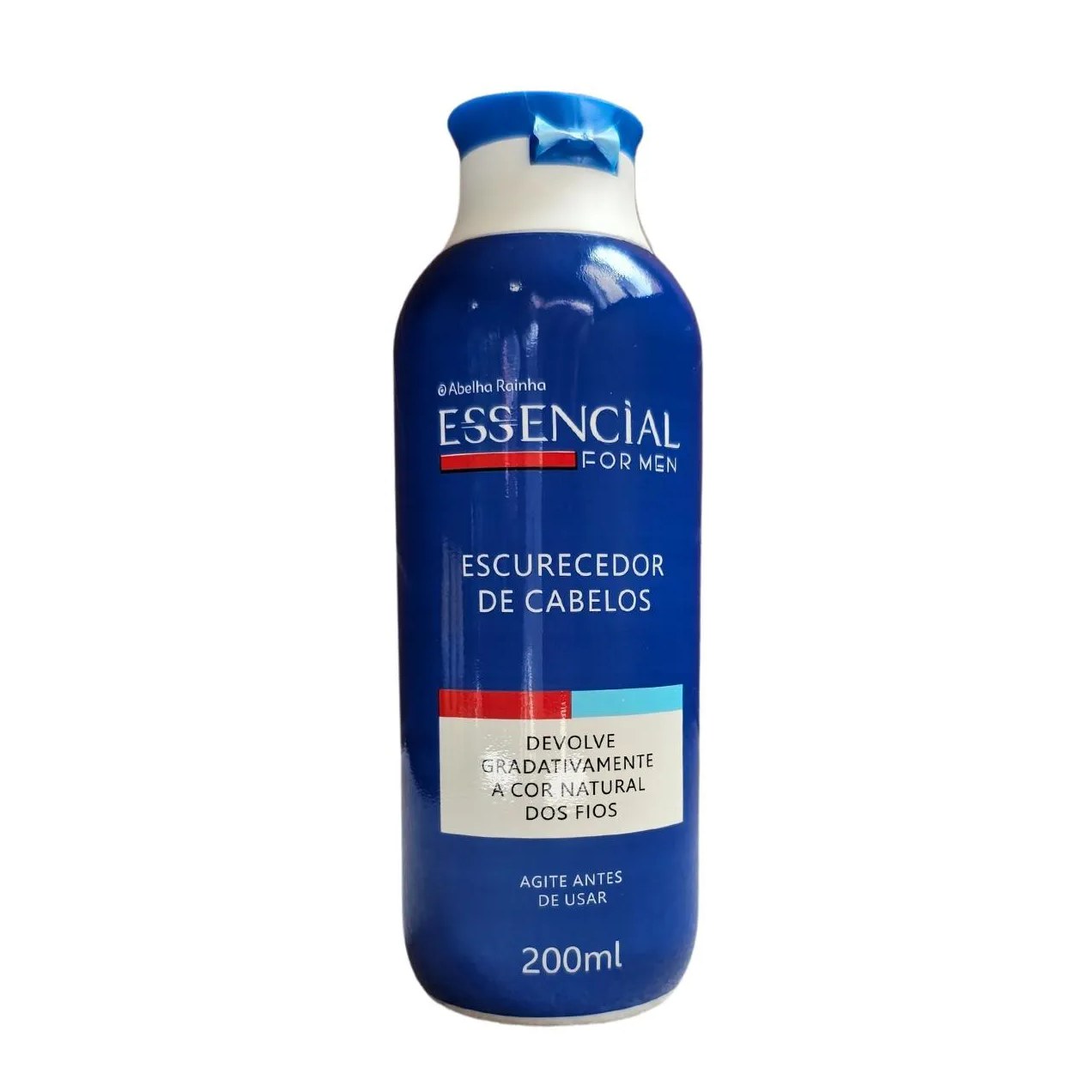 Escurecedor de Cabelos Essencial For Men / para Homem Abelha Rainha 200ml