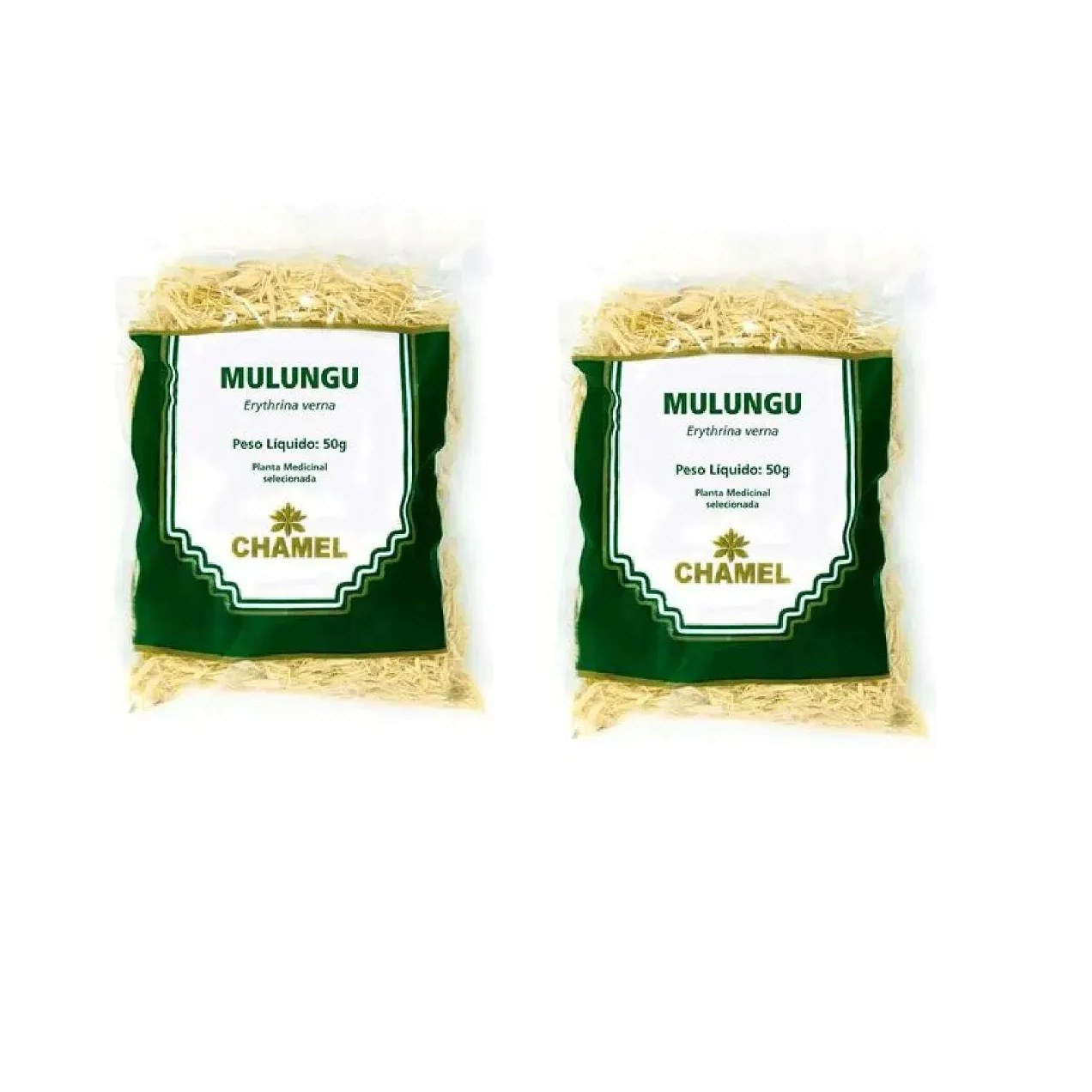 Kit 02 Pacote de Chá Mulungu 50g - Chamel