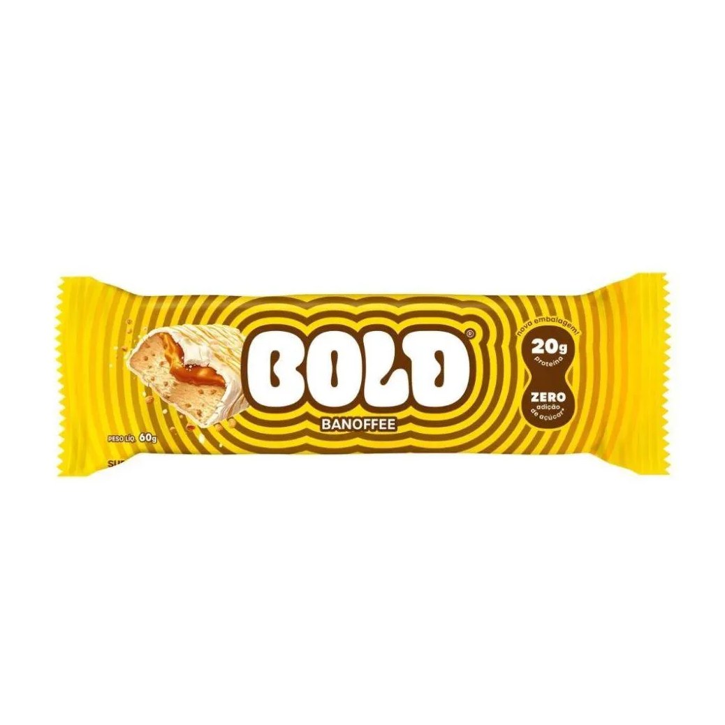 Bold Bar (60G) - Sabor: Banoffee.