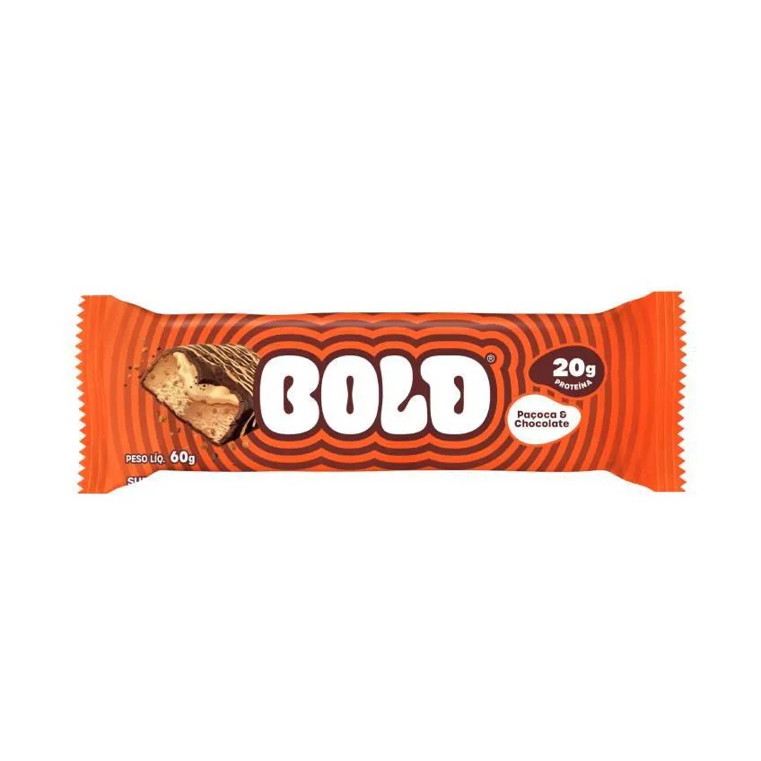 BOLD PAçOCA & CHOCOLATE BOLD SNACKS 60G
