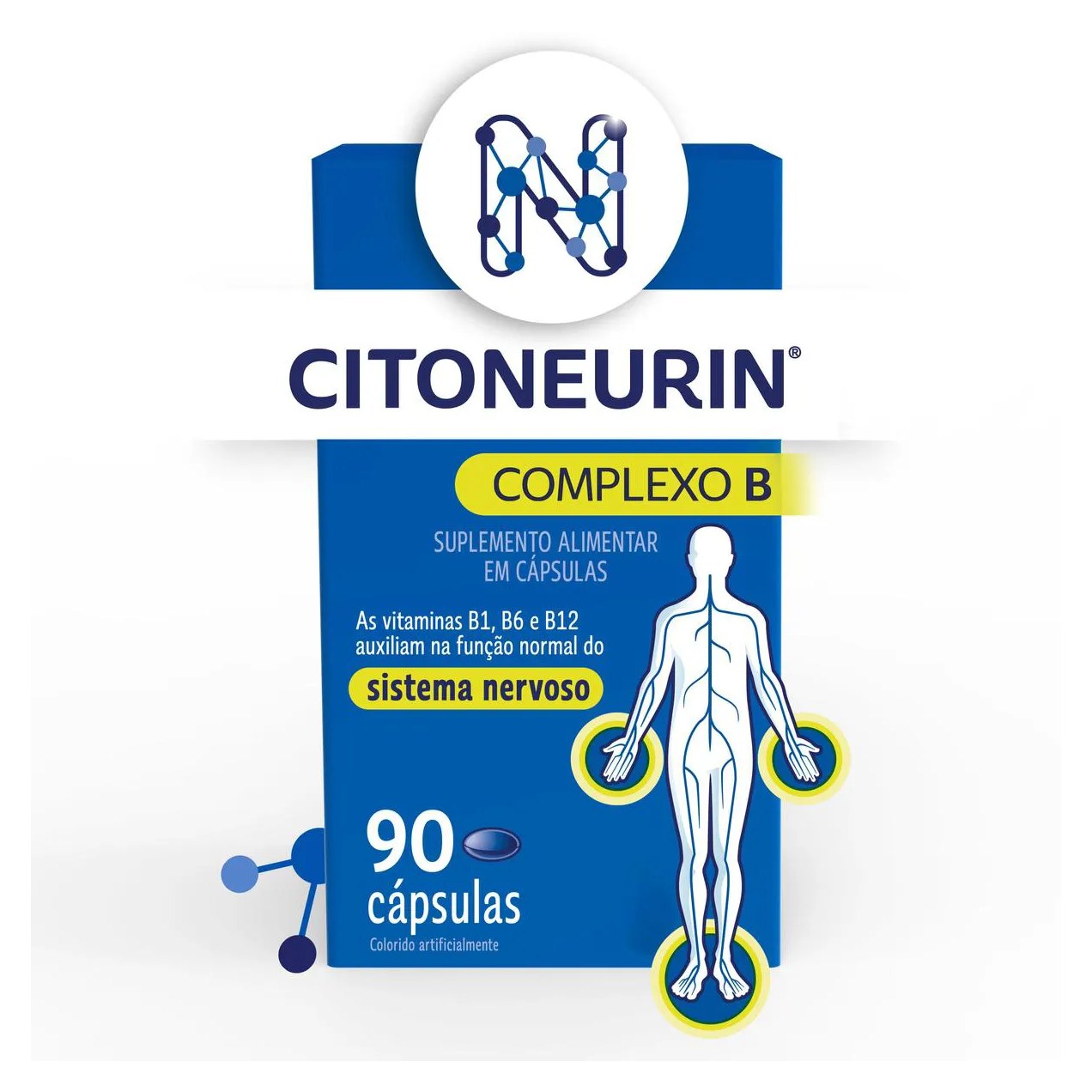 Polivitamínico Complexo B Citoneurin 90 Cápsulas