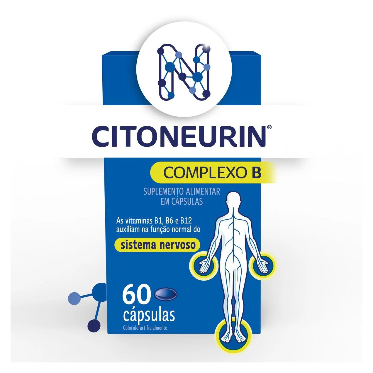 Polivitamínico Complexo B Citoneurin 60 Cápsulas
