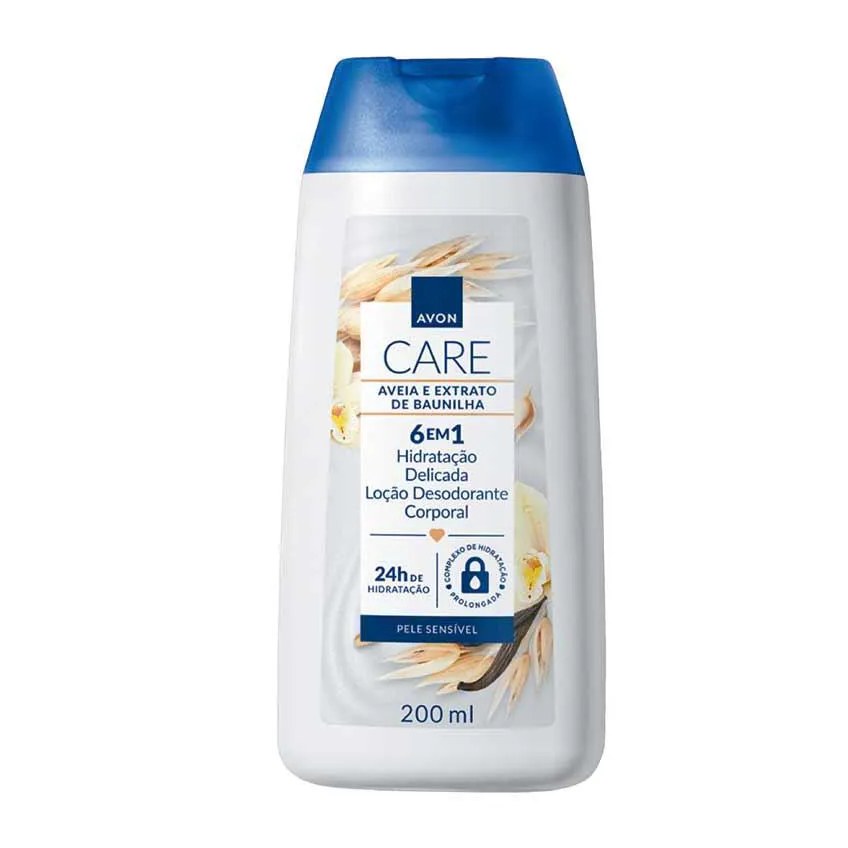 Avon Care Aveia e Baunilha Locao Hidratante Corporal 200ml