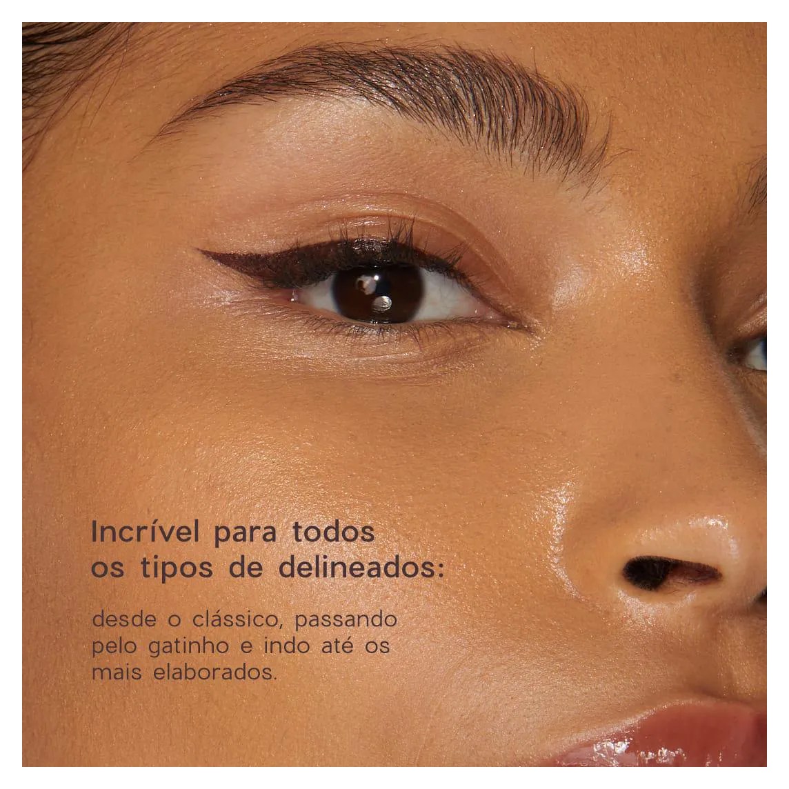 Caneta Delineadora Marrom - Line My Eyes Océane Edition 1,2ml