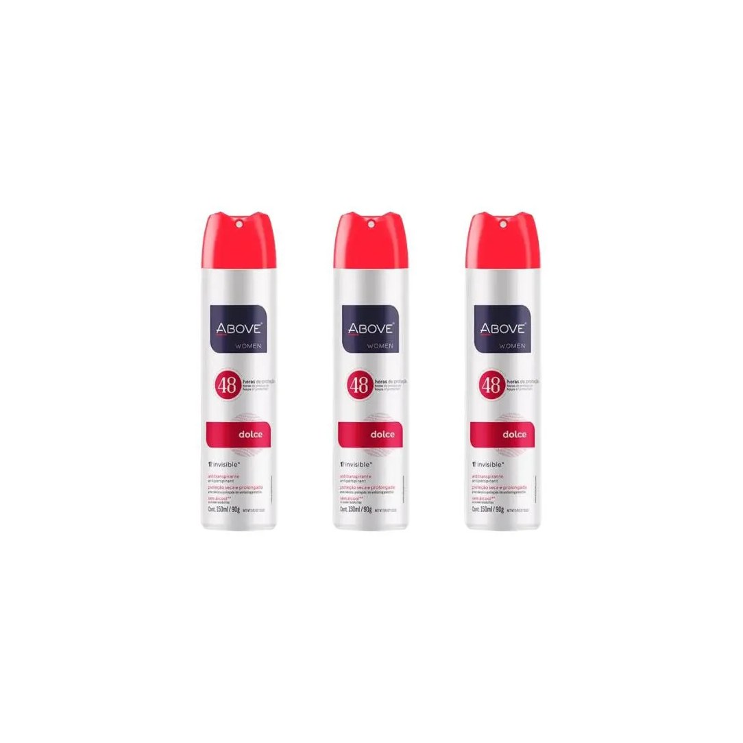 Desodorante Aero Above 150ml Fem Anti Dolce Vita - Kit3un