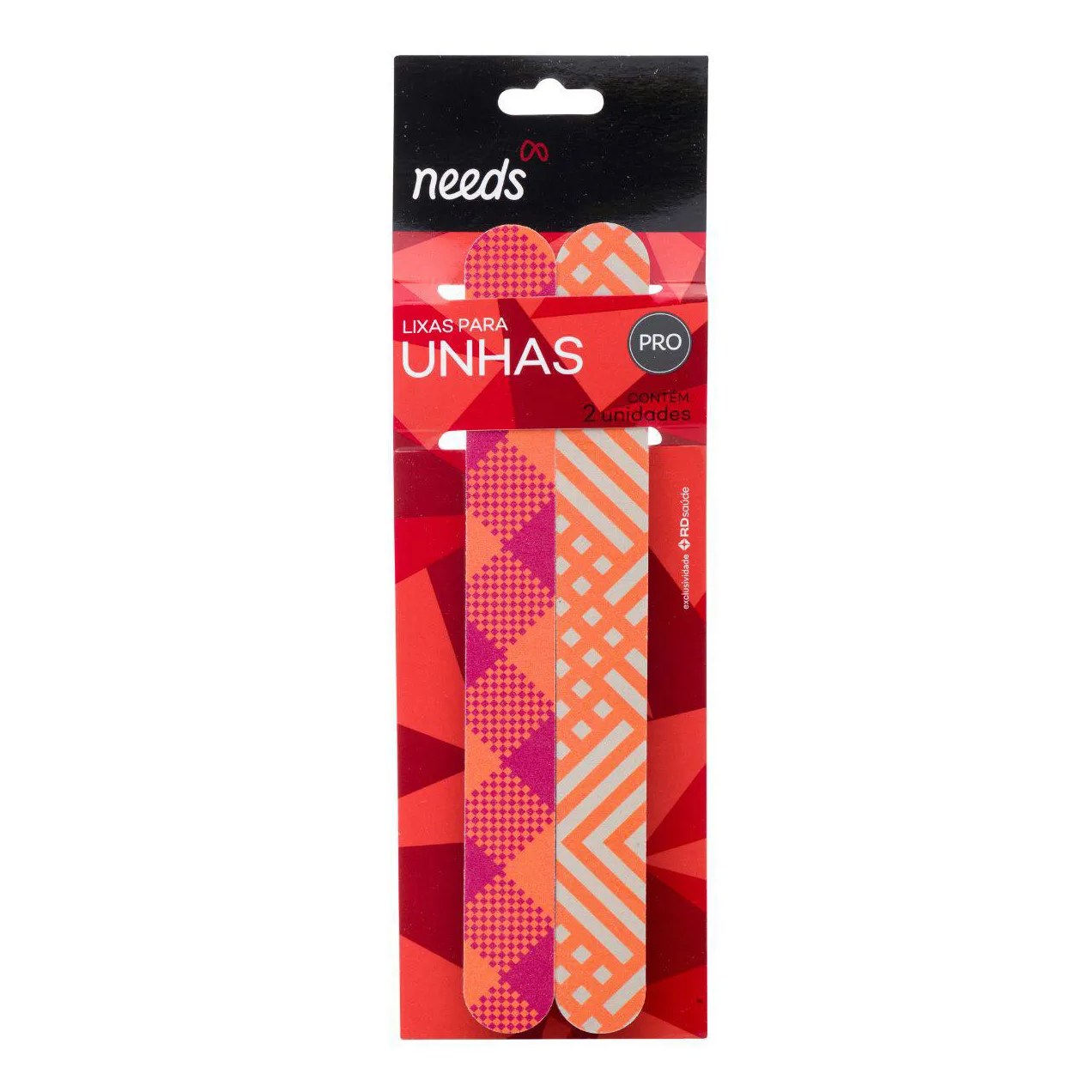 Refil de Lixa para Pés Santa Clara Preta Grossa 2276 C/12un