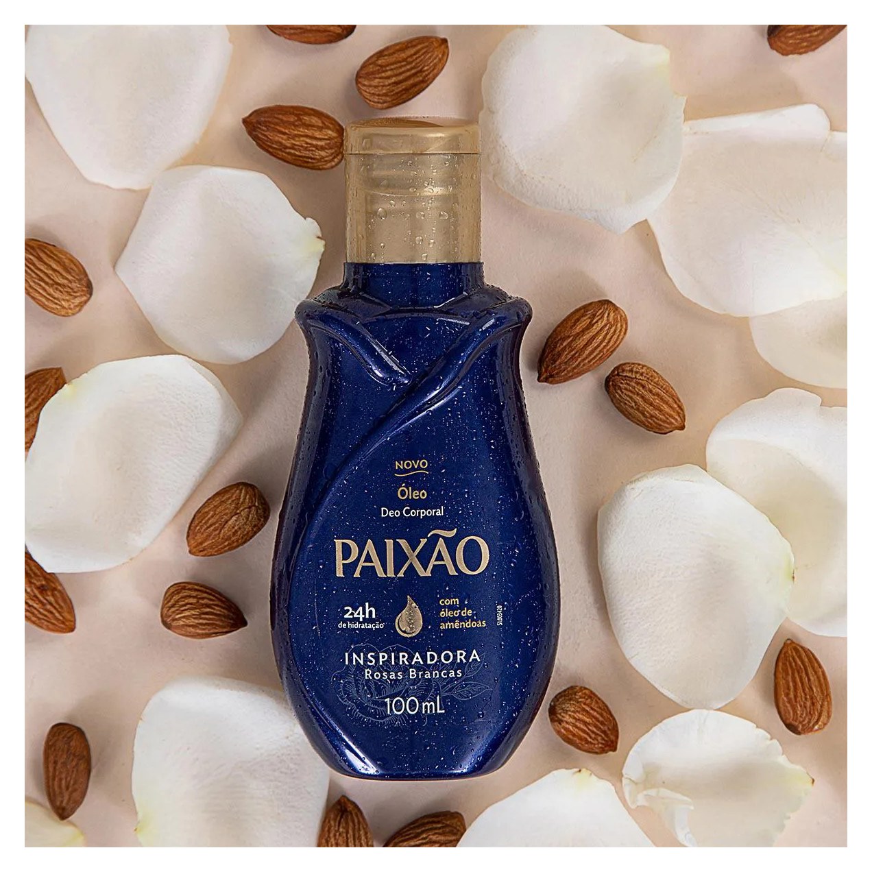 Óleo Deo Corporal Paixão Inspiradora Rosas Brancas 200ml