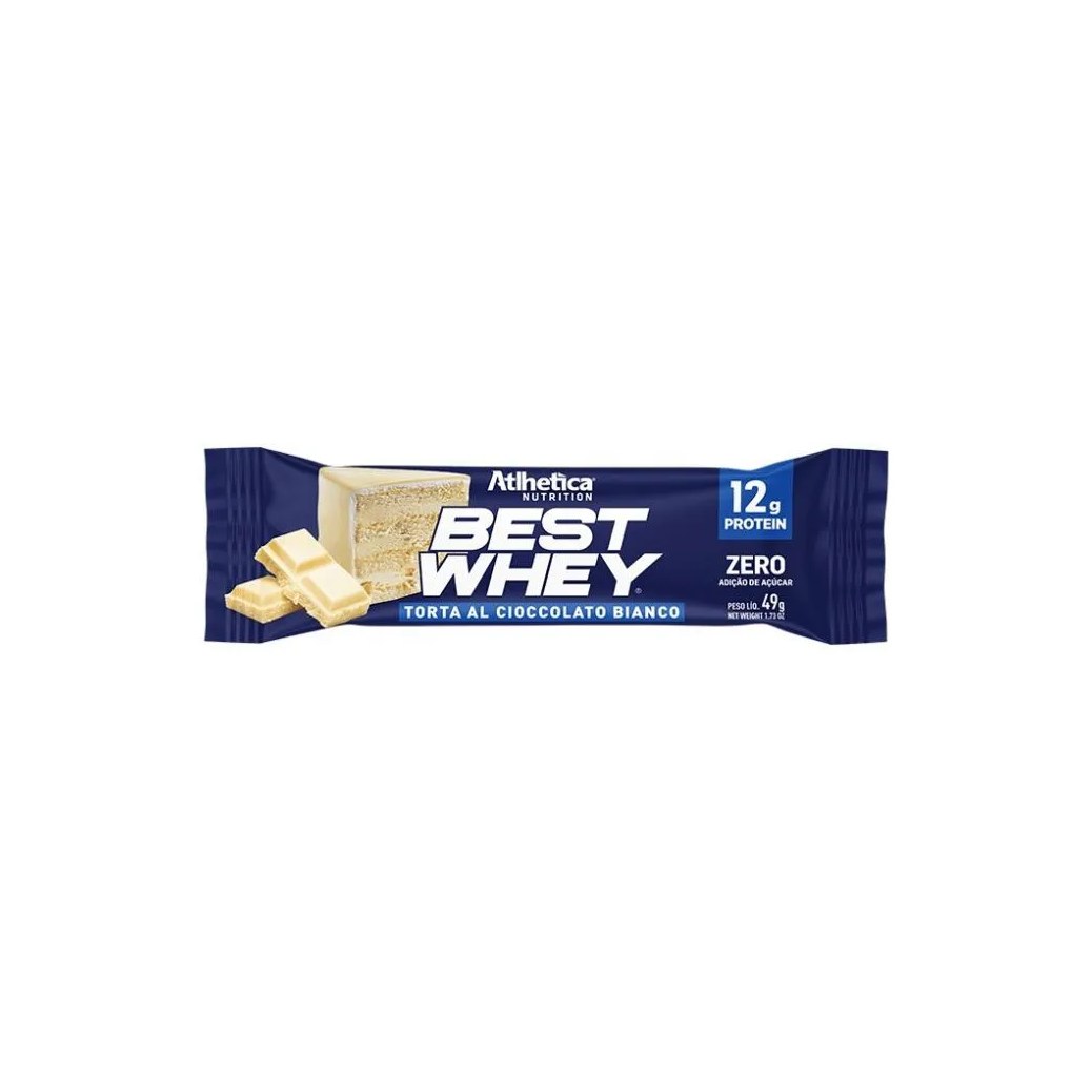 Best Whey Bar (62g) - Sabor: Torta de Choc. Branco (49g)