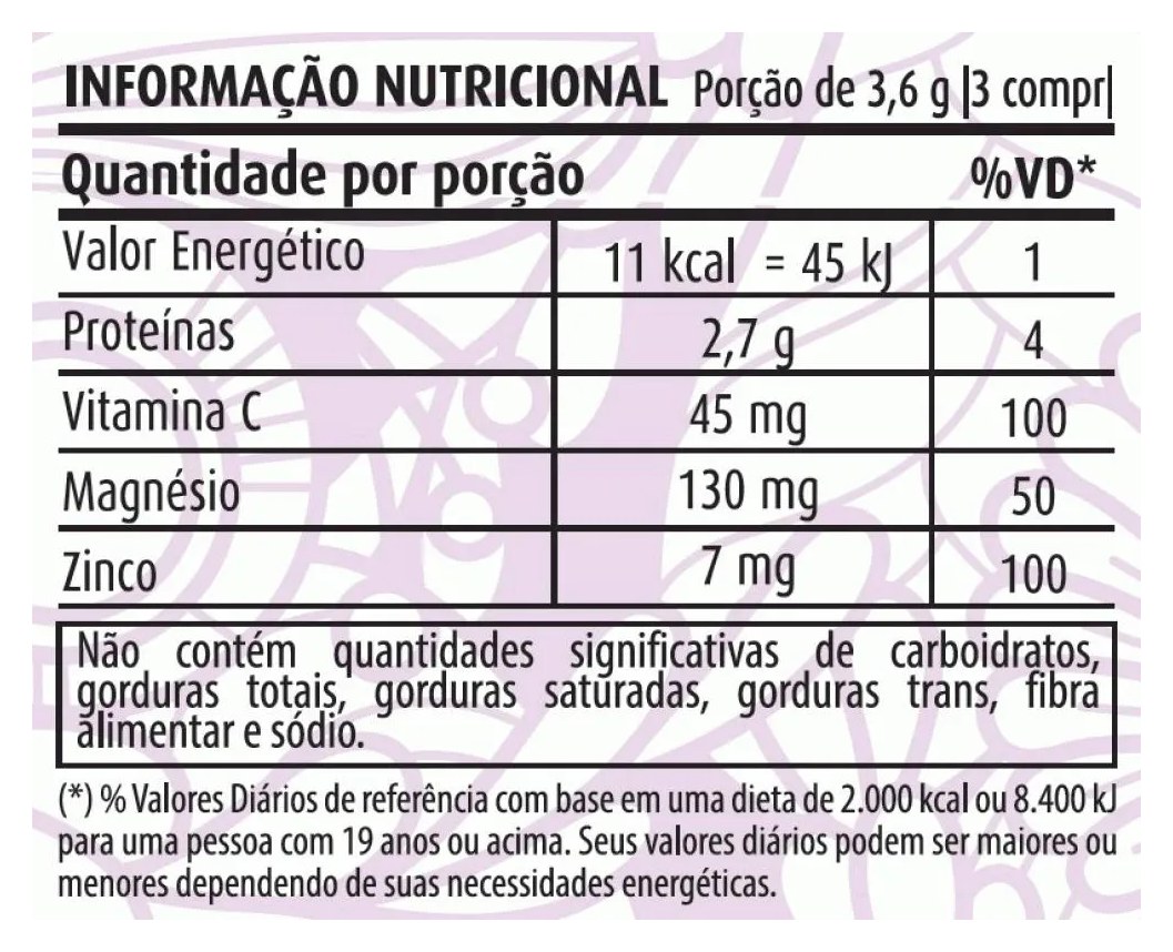 Colágeno Zmc 1200mg (90 Comprimidos) - Padrão: Único