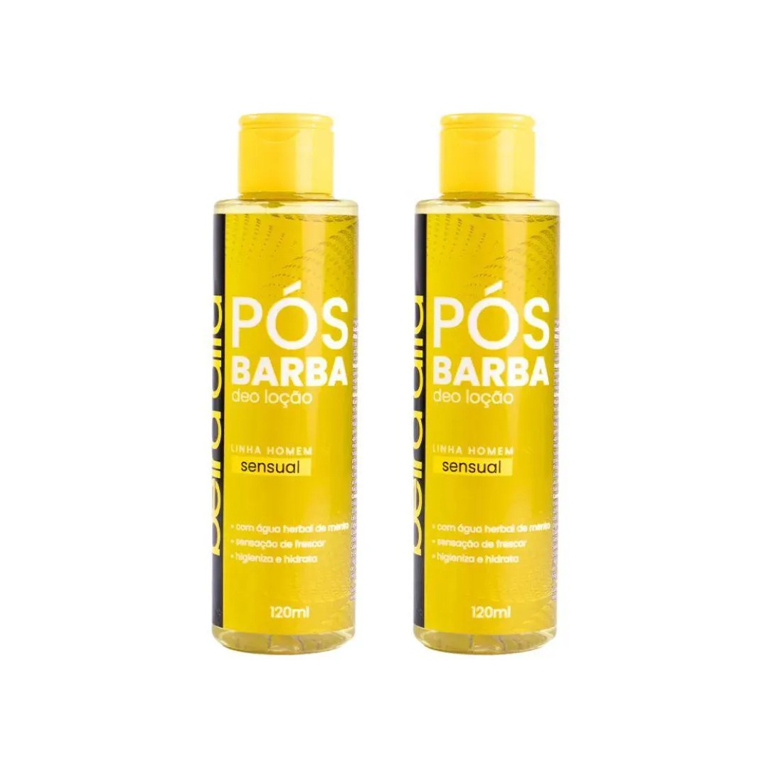 Loçao Pos Barba Beira Alta 120ml Sensual - Kit C / 2un
