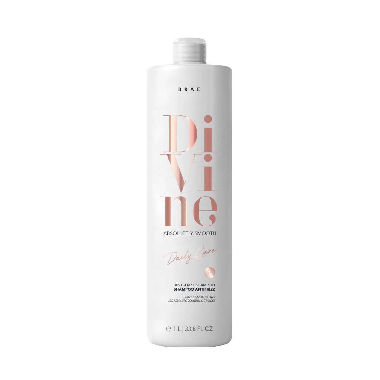 Braé Divine Shampoo Absolutely Smooth Anti-frizz 1l