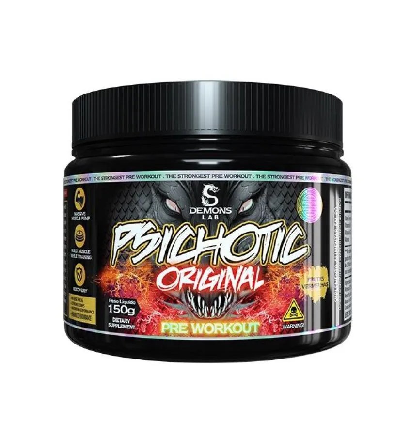 Psichotic Original (150g) - Sabor: Frutas Vermelhas