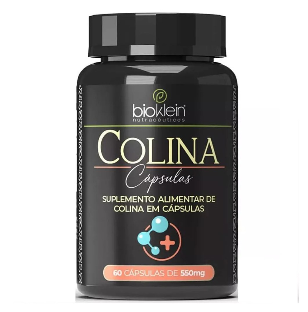 Colina (vitamina B8) 550mg 60 cápsulas Bioklein