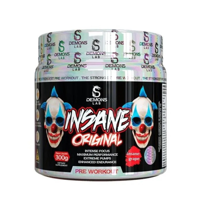 Insane Original (300g) - Sabor: Insane Grape