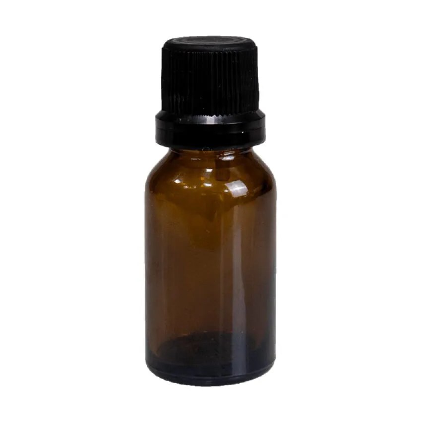 Frasco Vidro Âmbar Gotejador Batoque 10ml