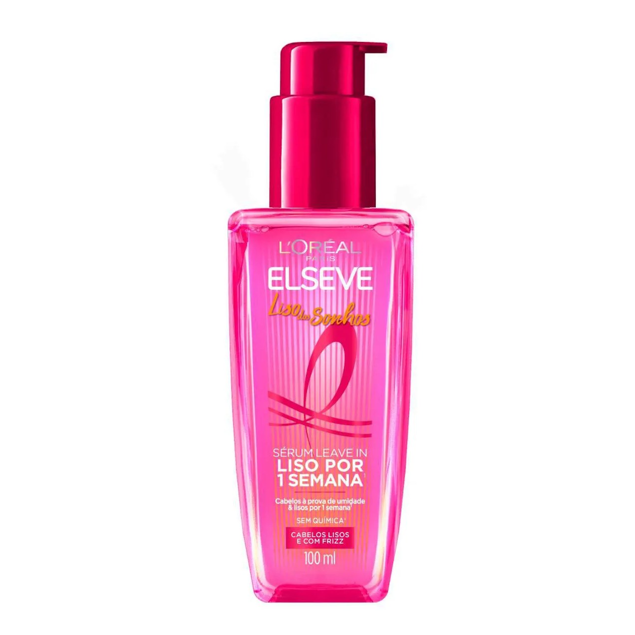 Kit L'Oréal Paris Elseve Liso dos Sonhos Sérum Leave-In 100ml 2 unidades