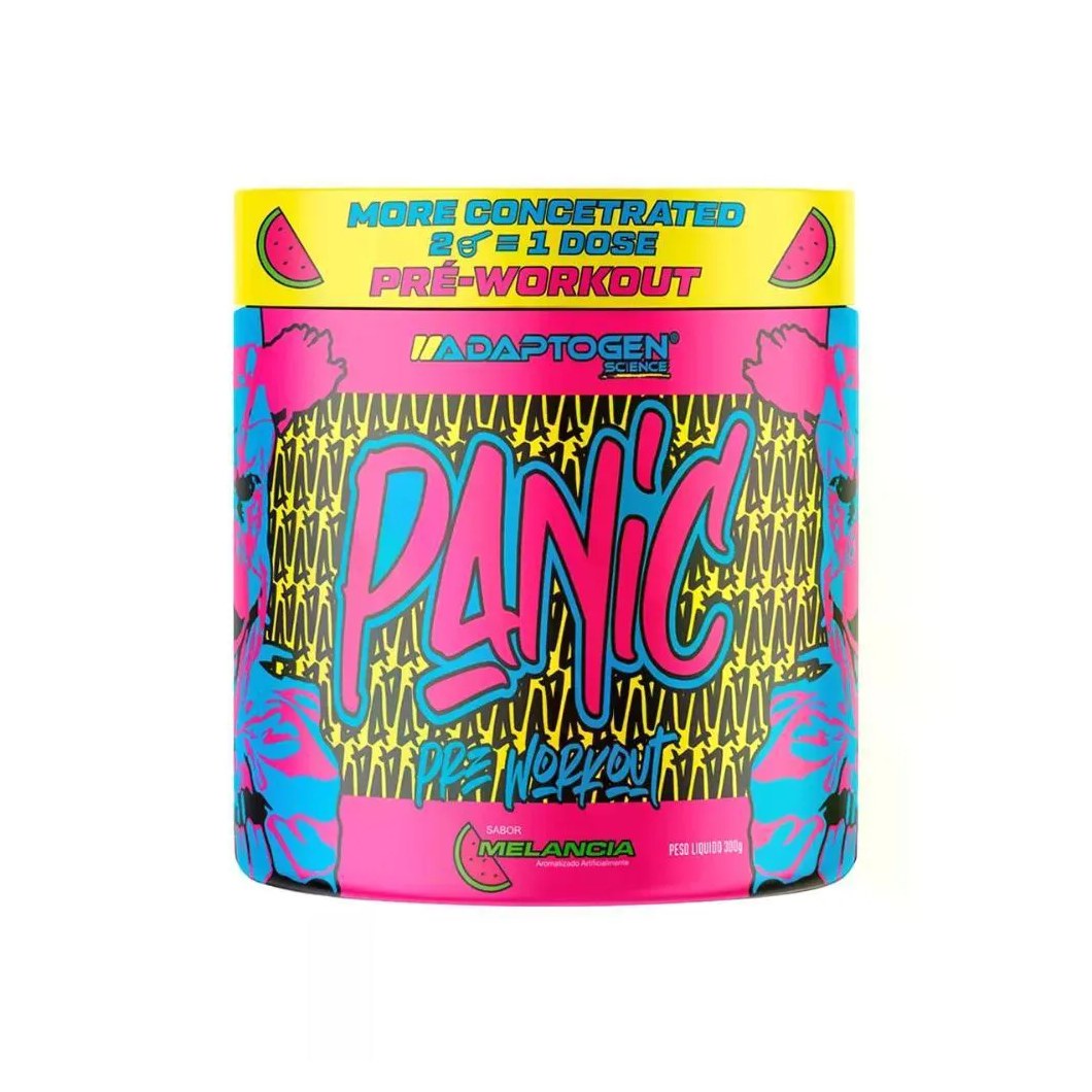 Panic Pre Workout Adaptogen Melancia 300g