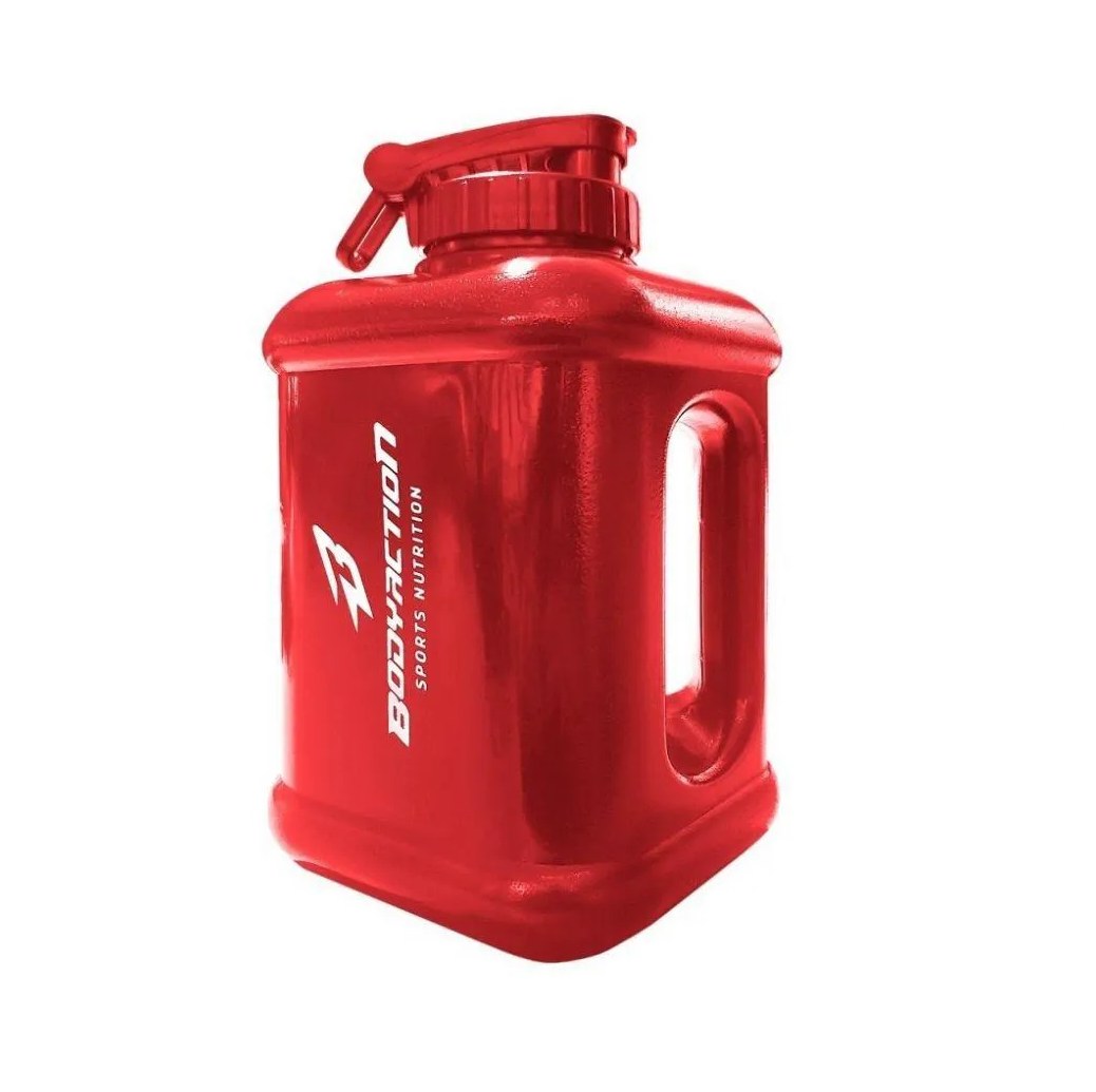 Galão Quadrado (1,6l) - Cor: Vermelho