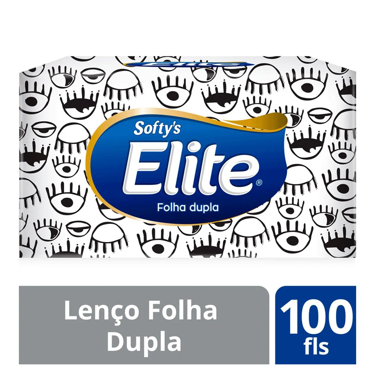 Lenço de Papel Softy's Elite 100 Folhas