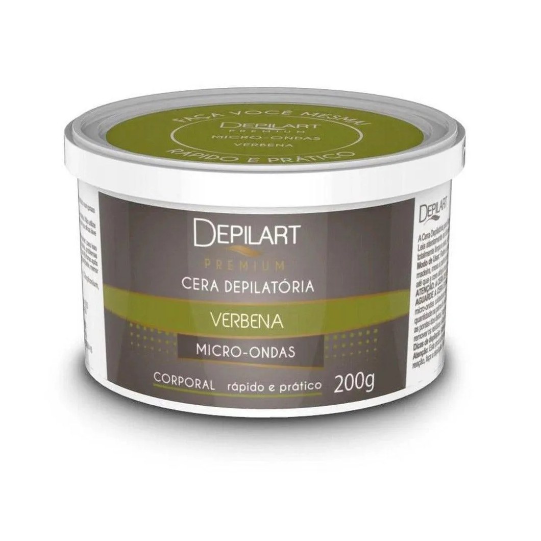 CERA DEPILATóRIA DE MICROONDAS DEPILART PREMIUM VERBE 200G