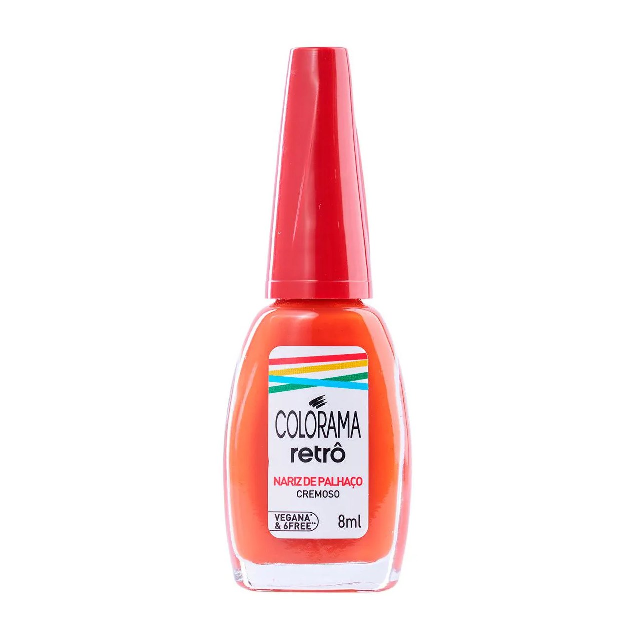 Esmalte Cremoso Colorama Retrô 8ml - Nariz de Palhaço