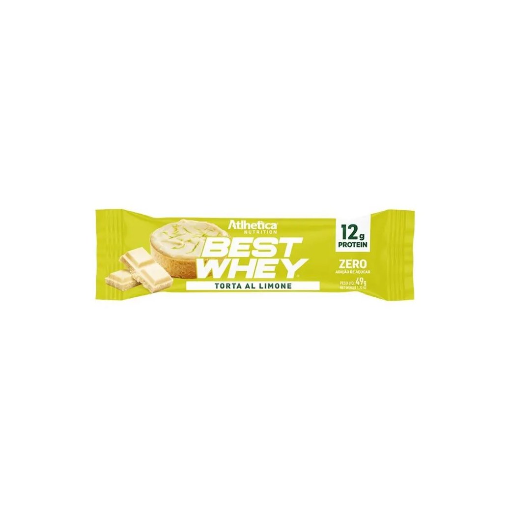 Best Whey Bar (62g) - Sabor: Torta de Limão (49g)