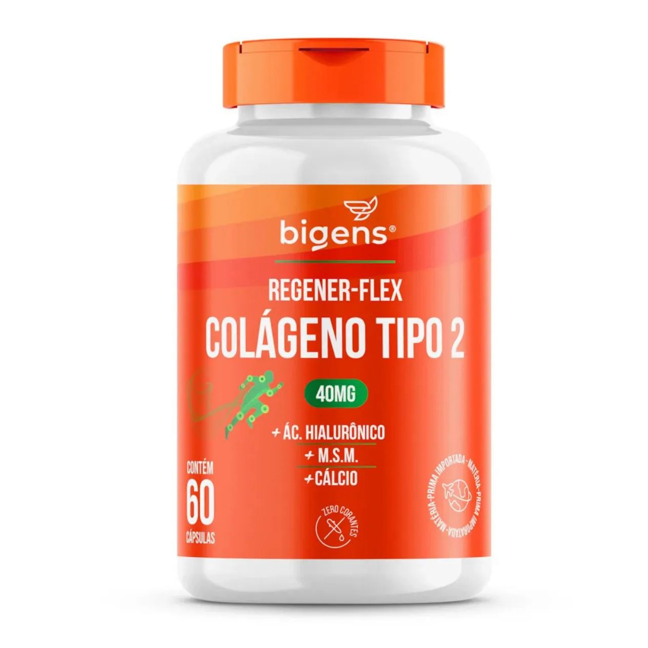 Colágeno Tipo Ii Regener Flex Bigens 60 Capsulas sem Sabor
