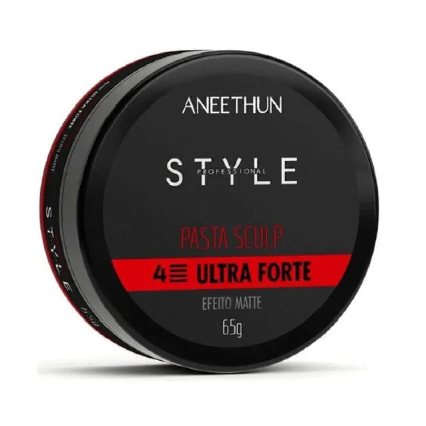 Aneethun - Style Professional - Pasta Sculp Fixaçao Ultra Forte 65 G