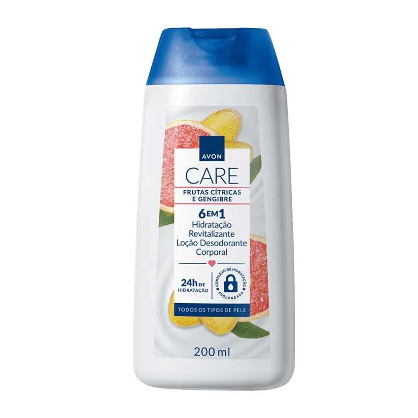 Avon Care Frutas Citricas e Gengibre Locao Hidratante Corporal 200ml