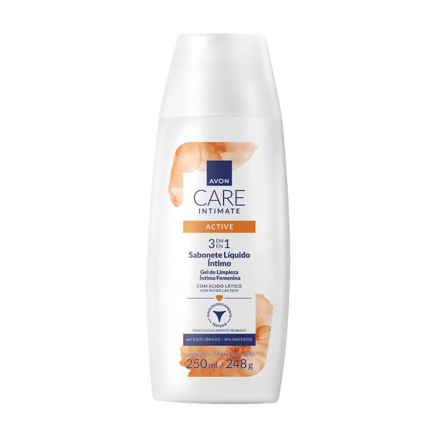 Avon Care Intimate Active Sabonete Líquido Intimo 250ml
