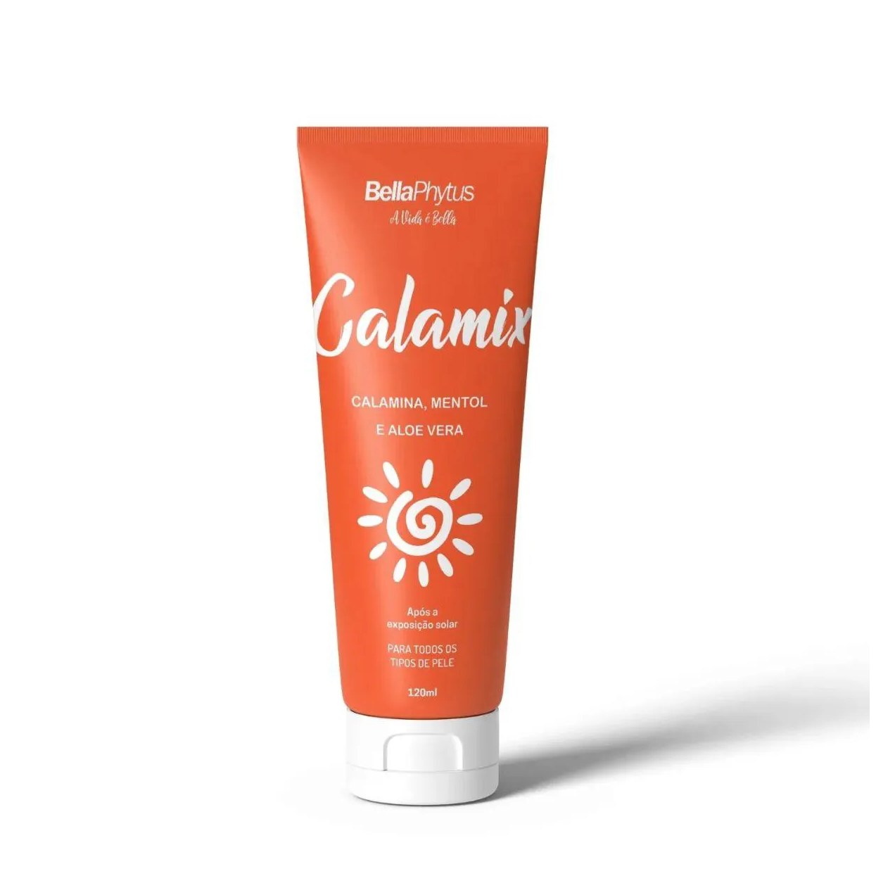 Calamix Loção Pós-sol com Calamina e Aloe Vera 120g - Bellaphytus