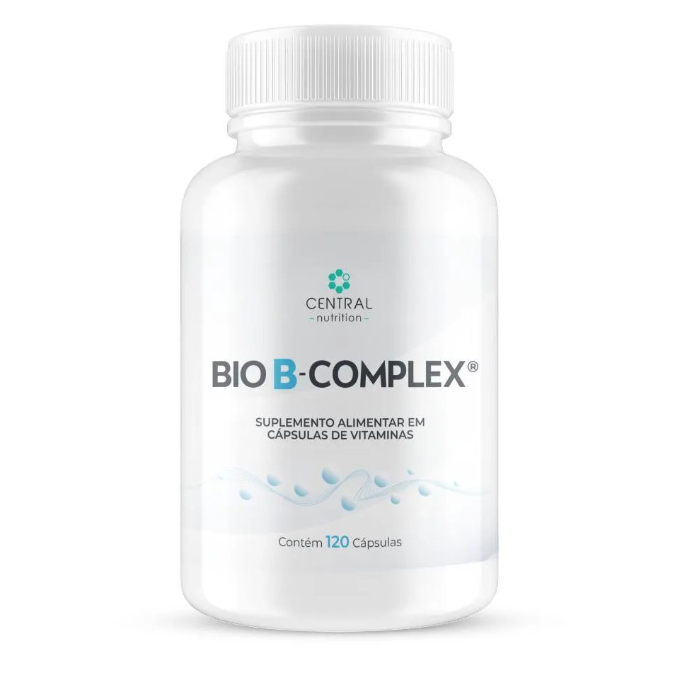 Vitamina Bio B Complex 120 cápsulas - Central Nutrition