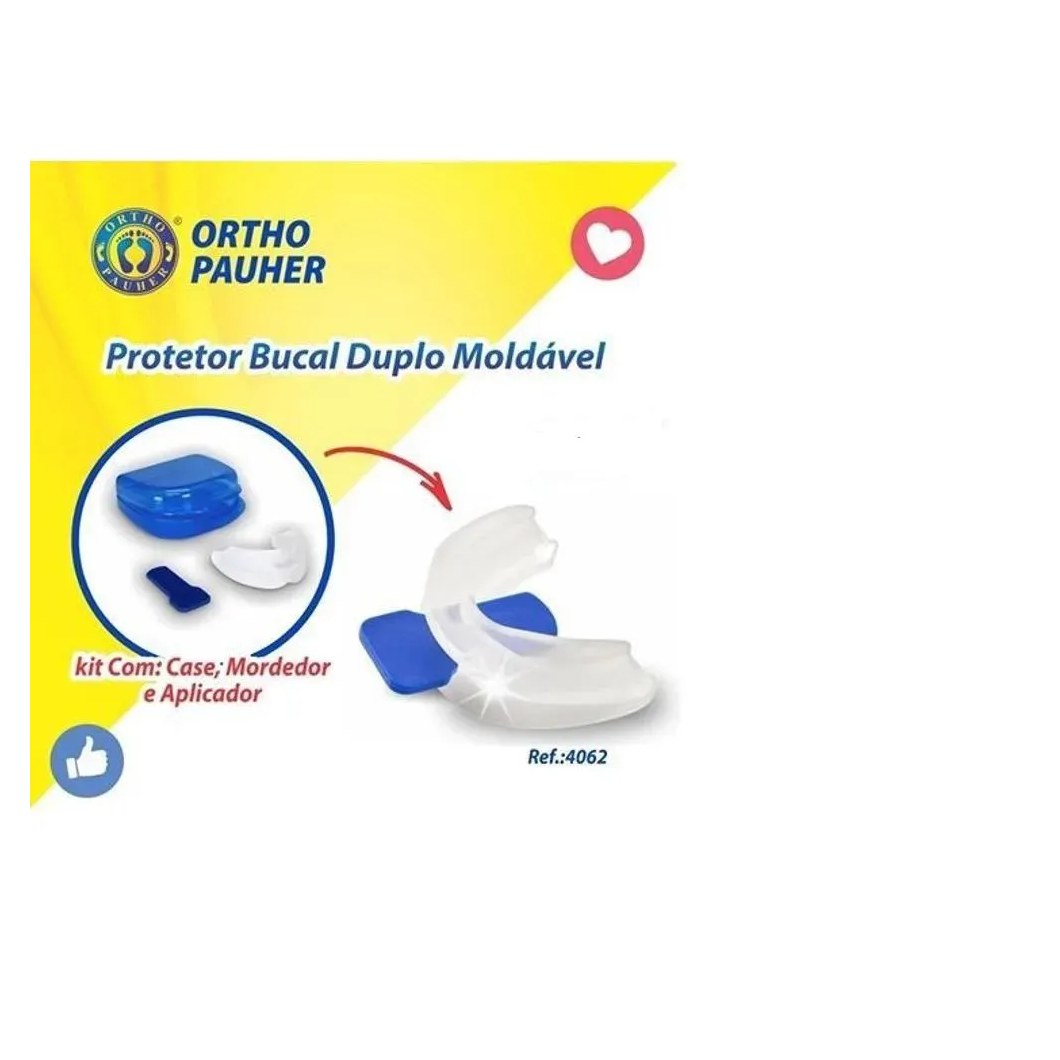 Protetor Bucal Duplo - Moldável 4062