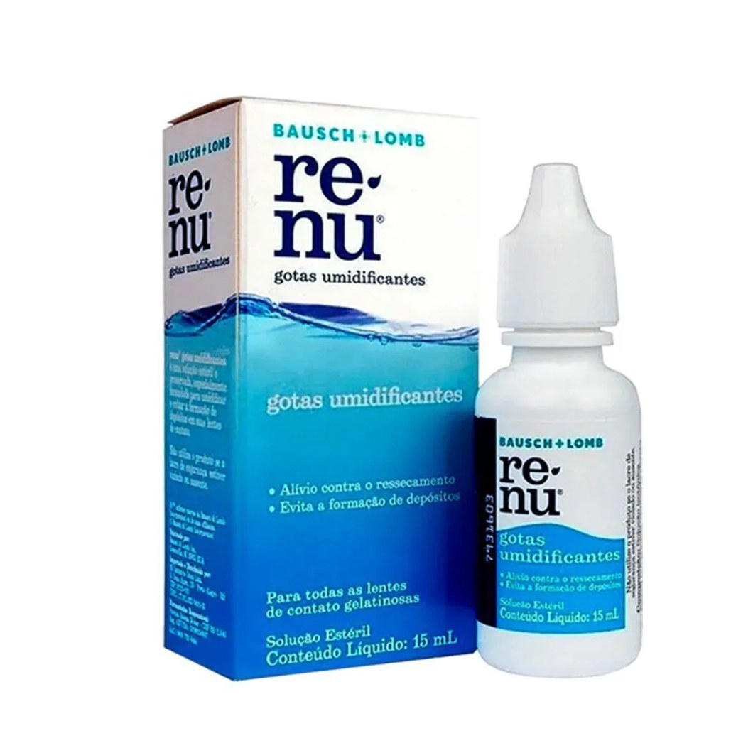 Renu Plus Gotas Lubrificante e Umidificante - 15ml