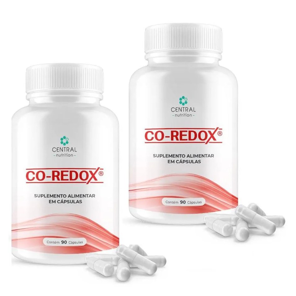 Kit com 2 Co-redox 90 cápsulas - Central Nutrition