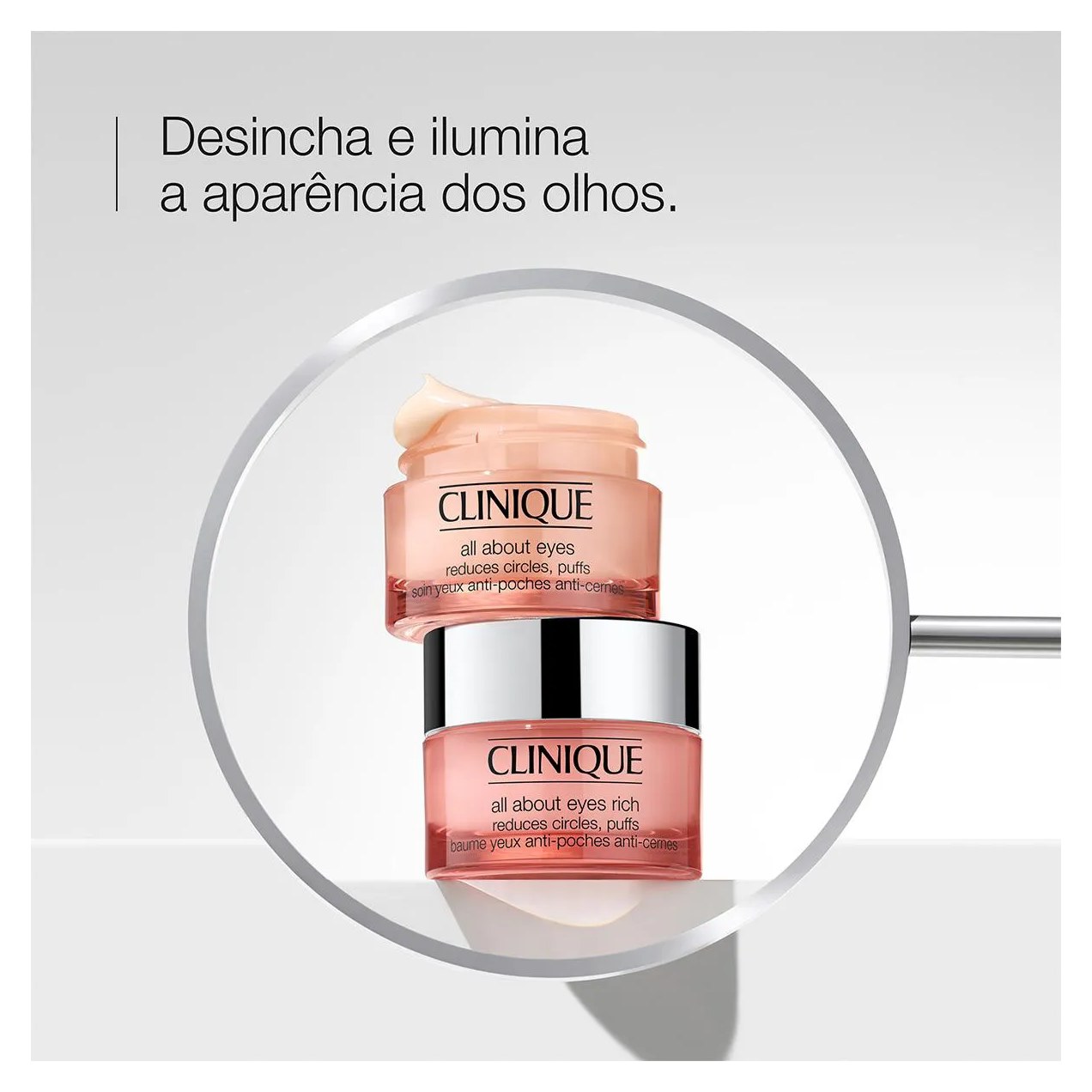 Hidratante Gel-Creme Clinique All About Eyes Área Dos Olhos 15ml