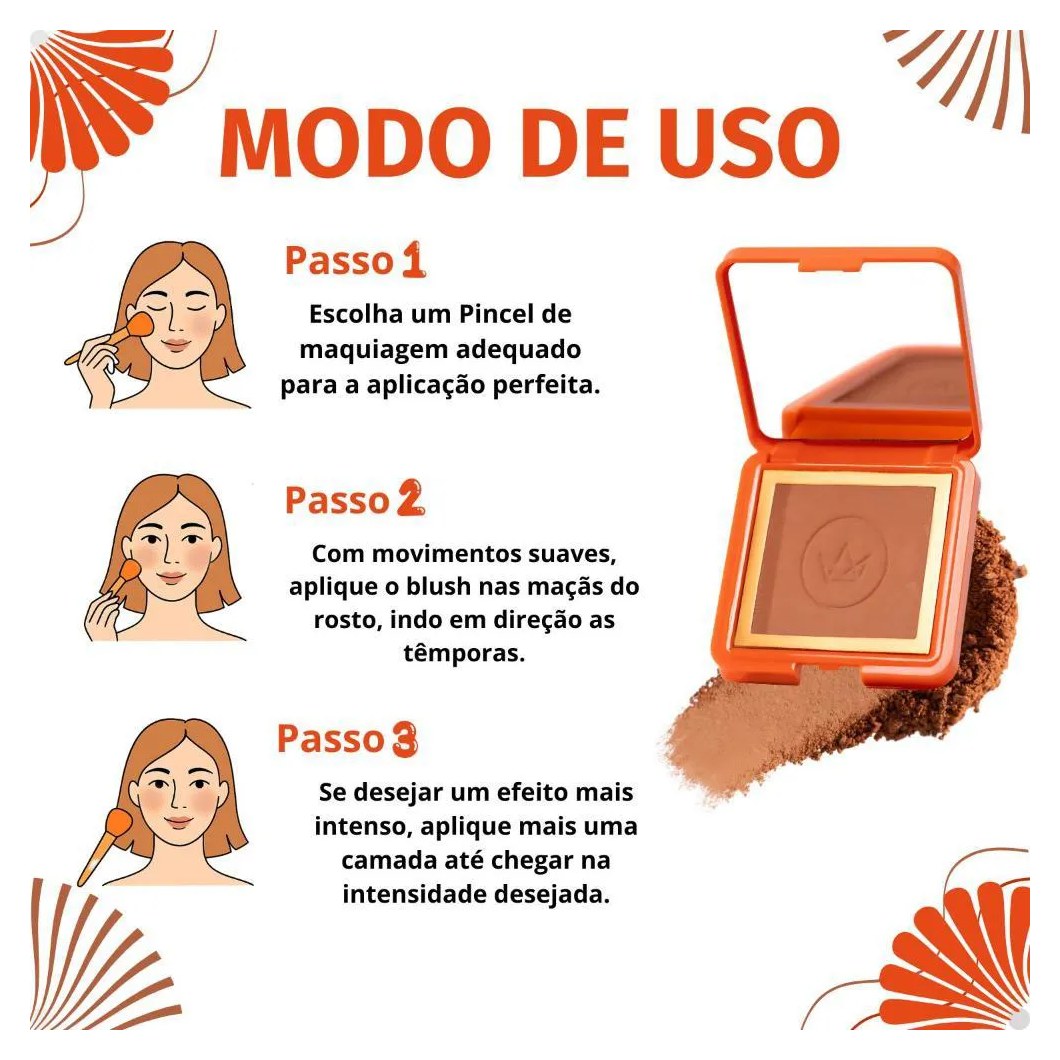 Blush Compacto Mari Maria Makeup Sunny Cheeks Dusty Mm-1000-7